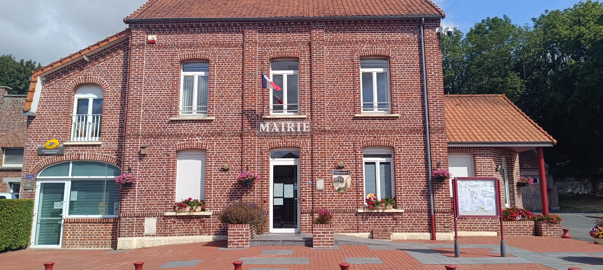 Façade de la mairie