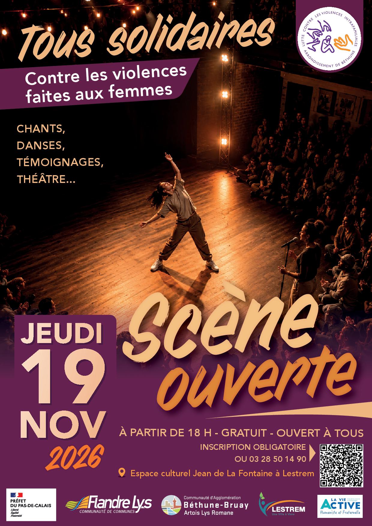Scène ouverte à Lestrem