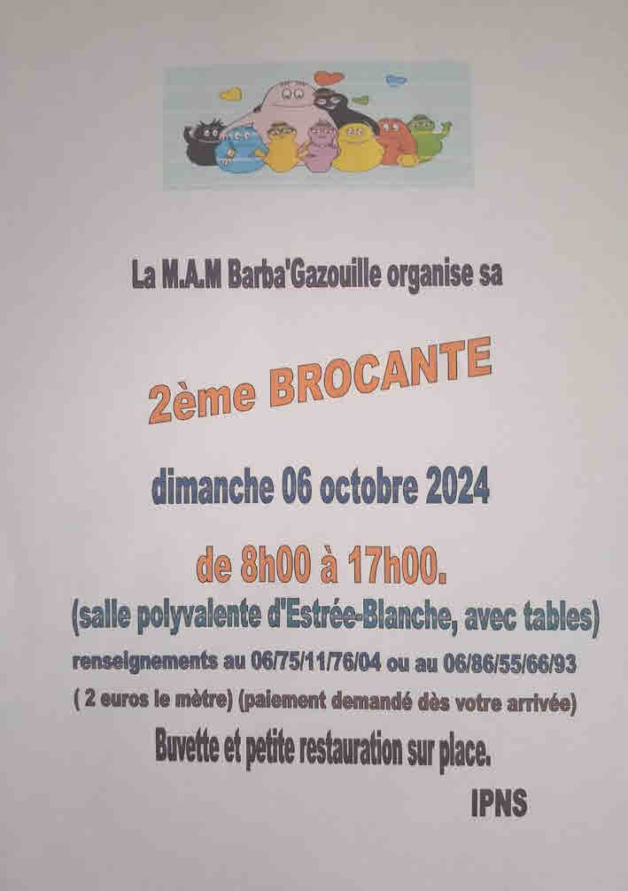 brocante de la MAM